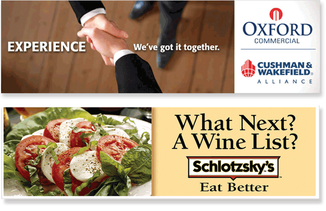 Oxford and Schlotzsky's outdoor